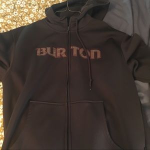 Burton full zip sweatshirt